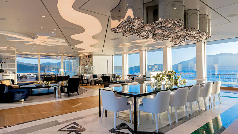 Salon on the main deck