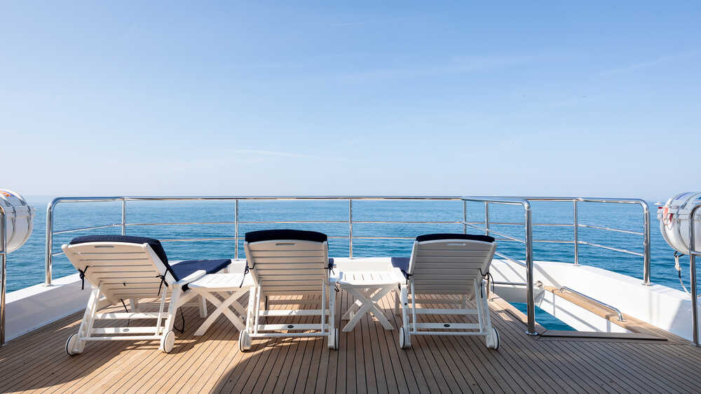 Aft sundeck