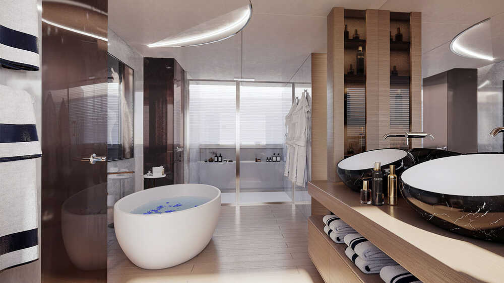 Owner's bathroom