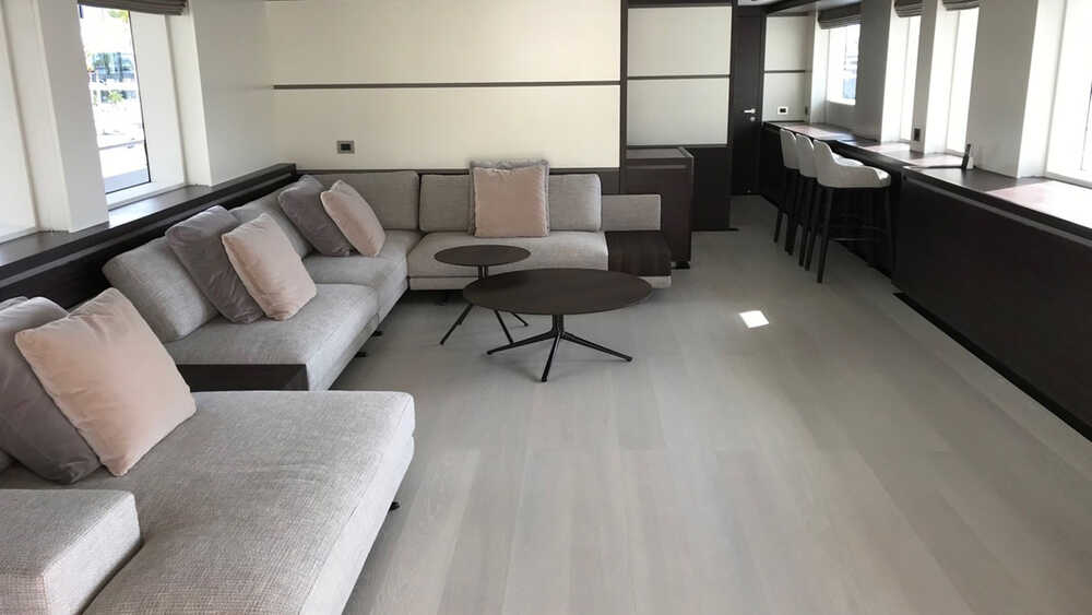 Salon on the upper deck