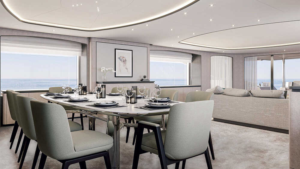 Dinette in salon