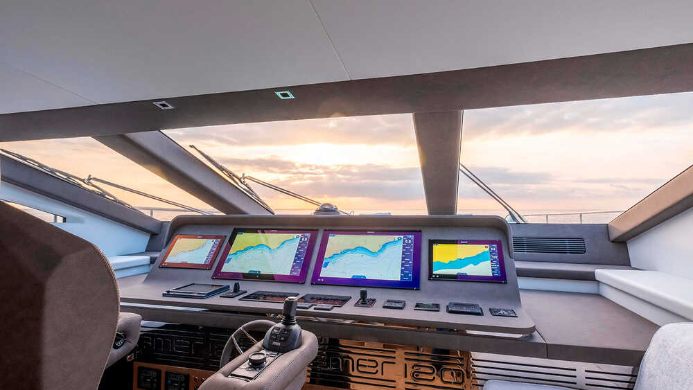 Main helm station