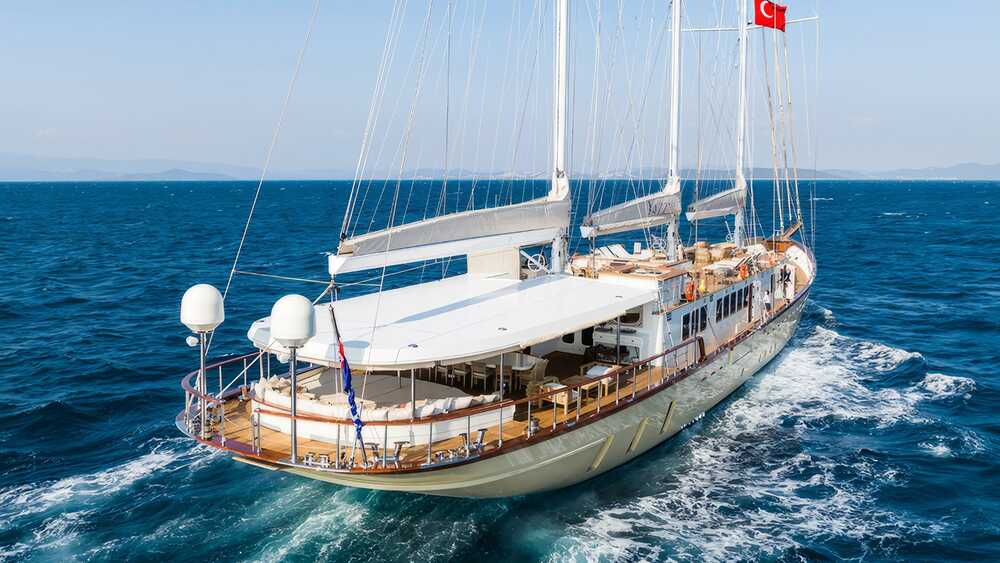 Aegean Yacht YAZZ, 55.98 м