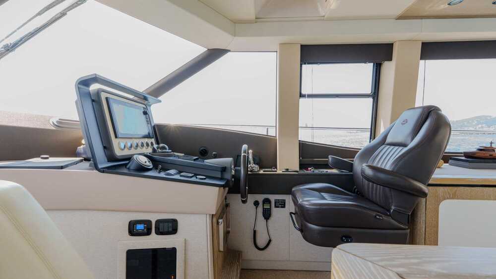Main helm station