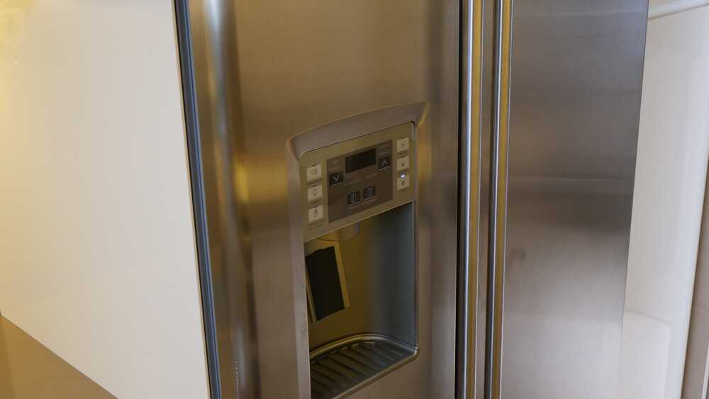 Refrigerator in the kitchen