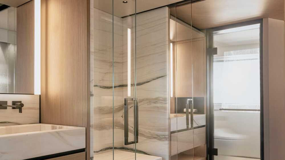 Master cabin bathroom