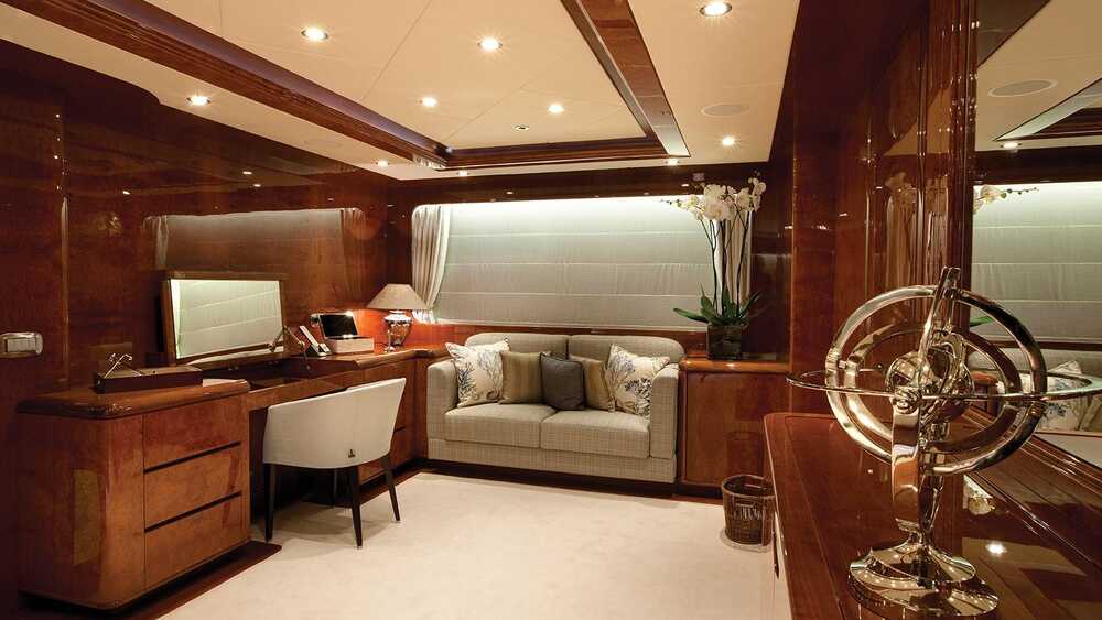 VIP cabin on lower deck