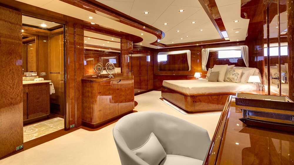 VIP cabin on lower deck