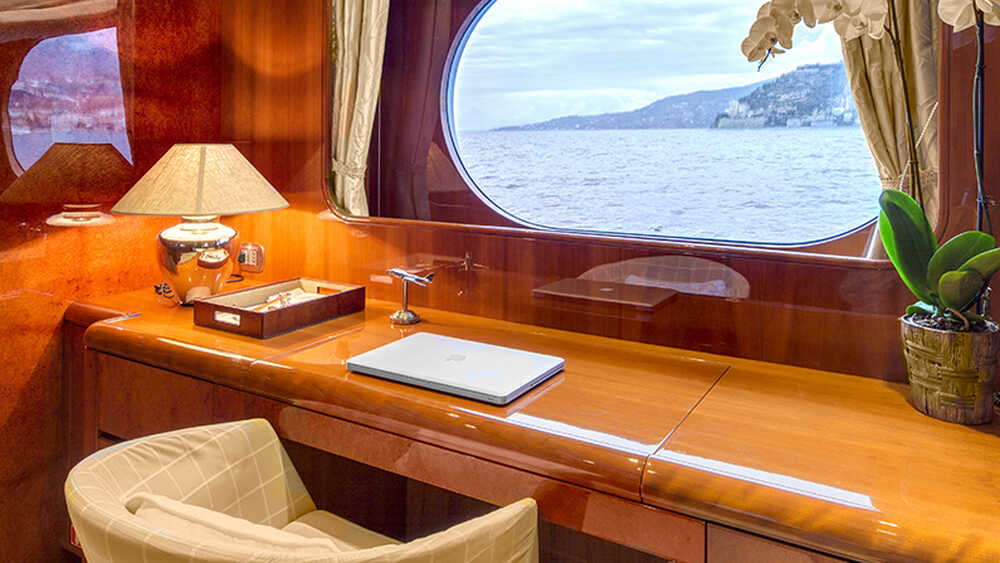 Cabinet in master cabin
