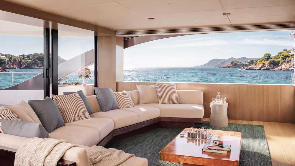 Salon on upper deck