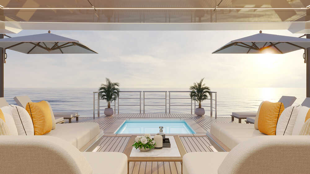 Beach club (with pool option)