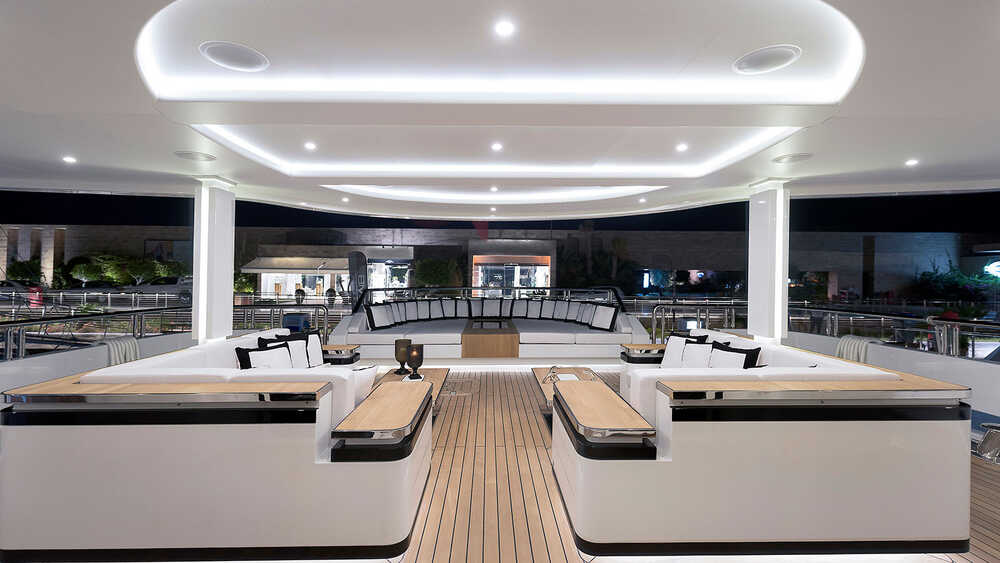 Cockpit on the main deck