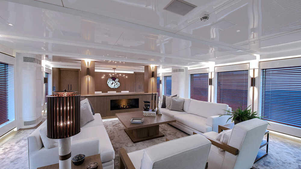 Salon on the main deck