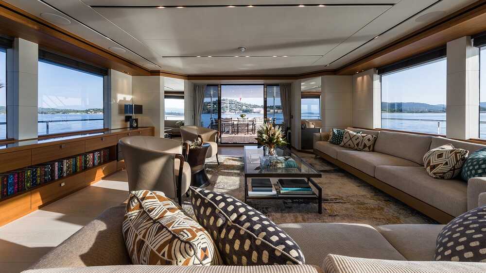 Salon on the main deck