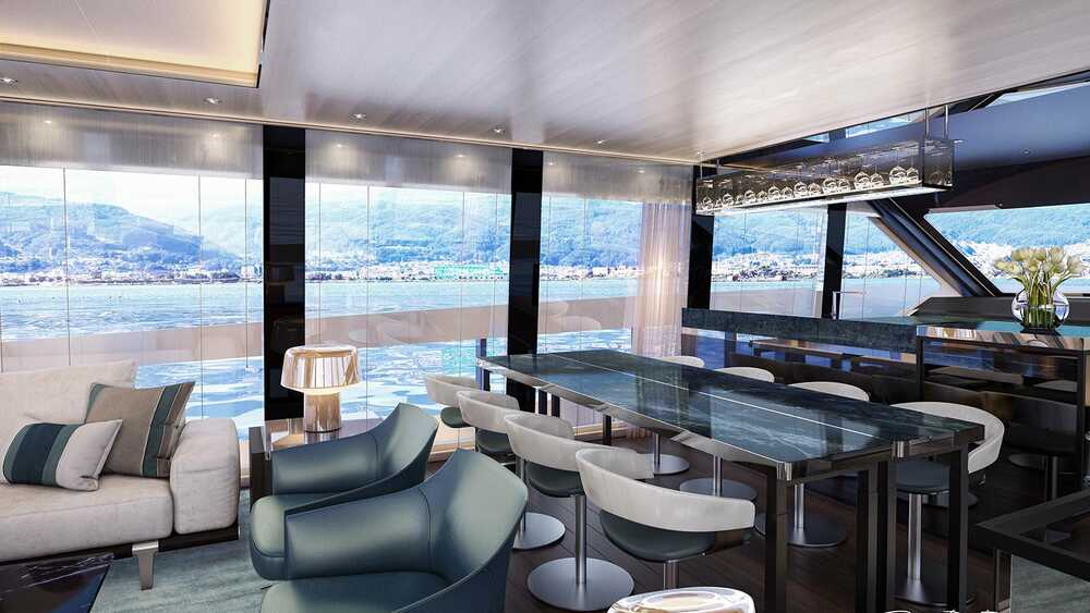Dinette in salon