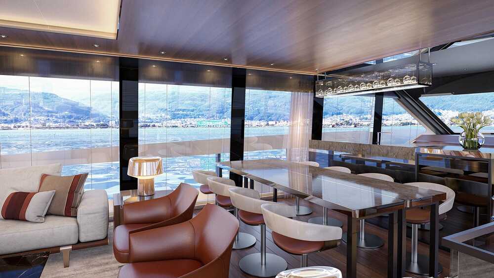 Dinette in salon