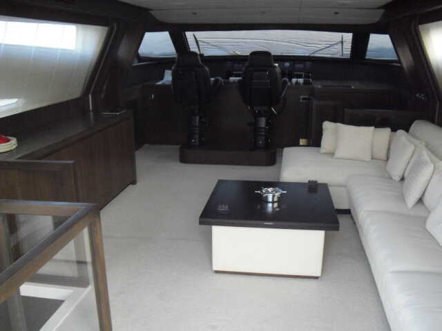 The salon on the main deck
