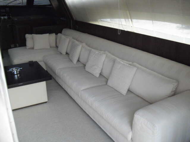 The salon on the main deck
