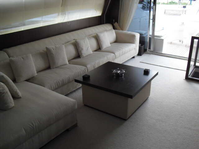 The salon on the main deck