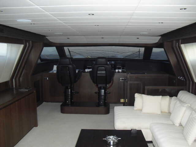 The salon on the main deck