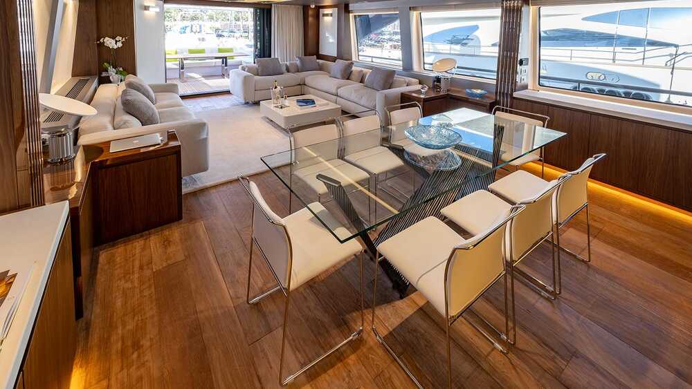 Dinette in salon
