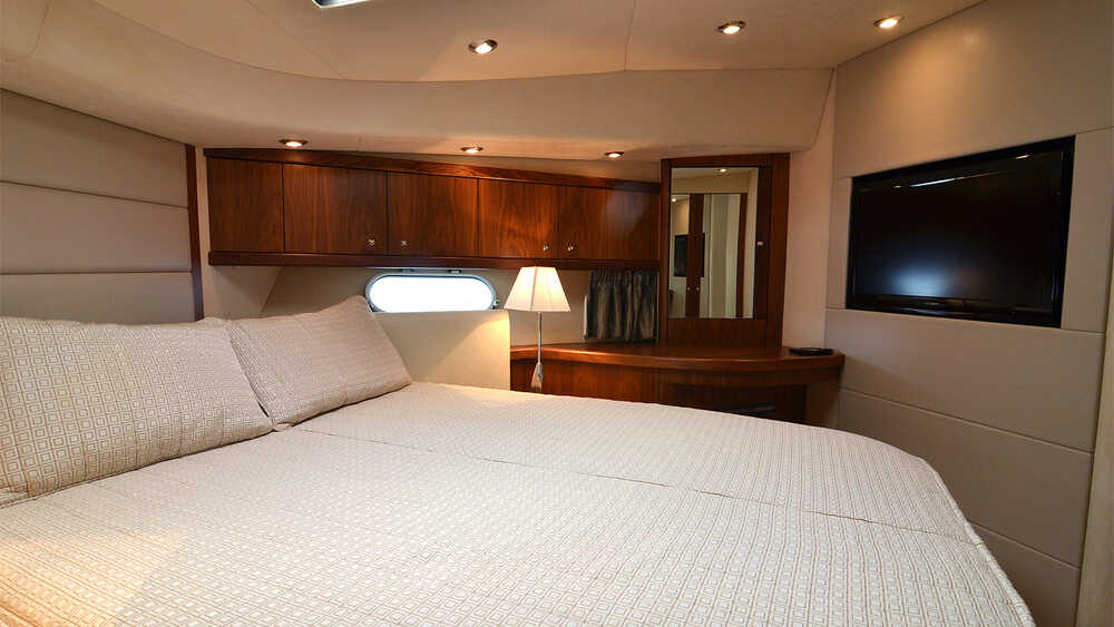 VIP cabin at the bow