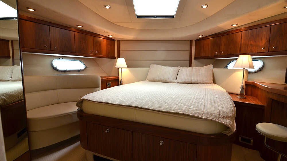VIP cabin at the bow