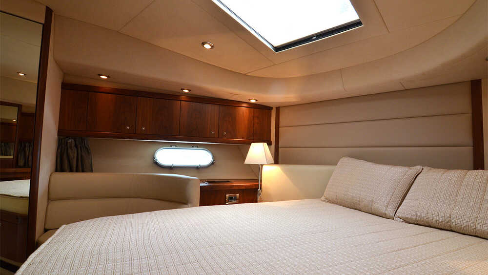 VIP cabin at the bow