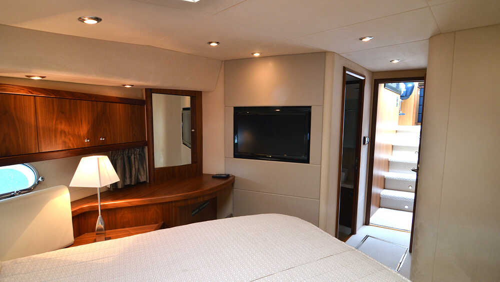 VIP cabin at the bow