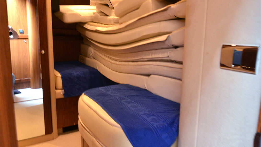 Starboard guest cabin