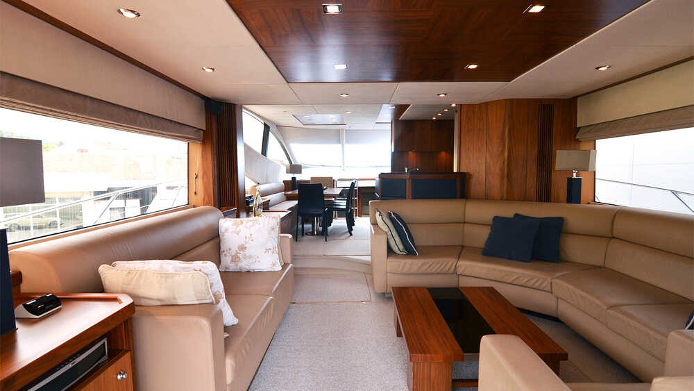 Salon and main deck