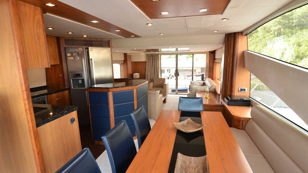 Salon and main deck