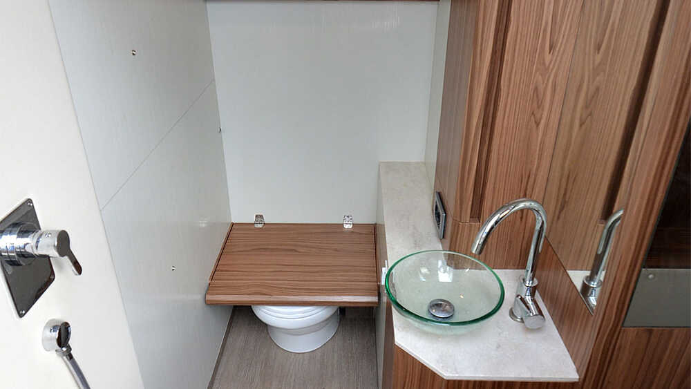 Crew bathroom