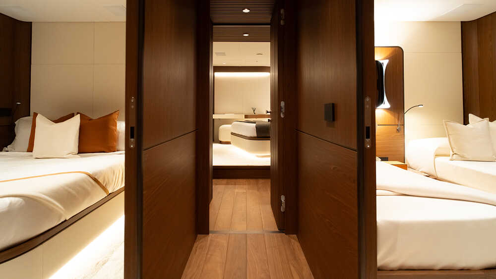 Lower deck lobby