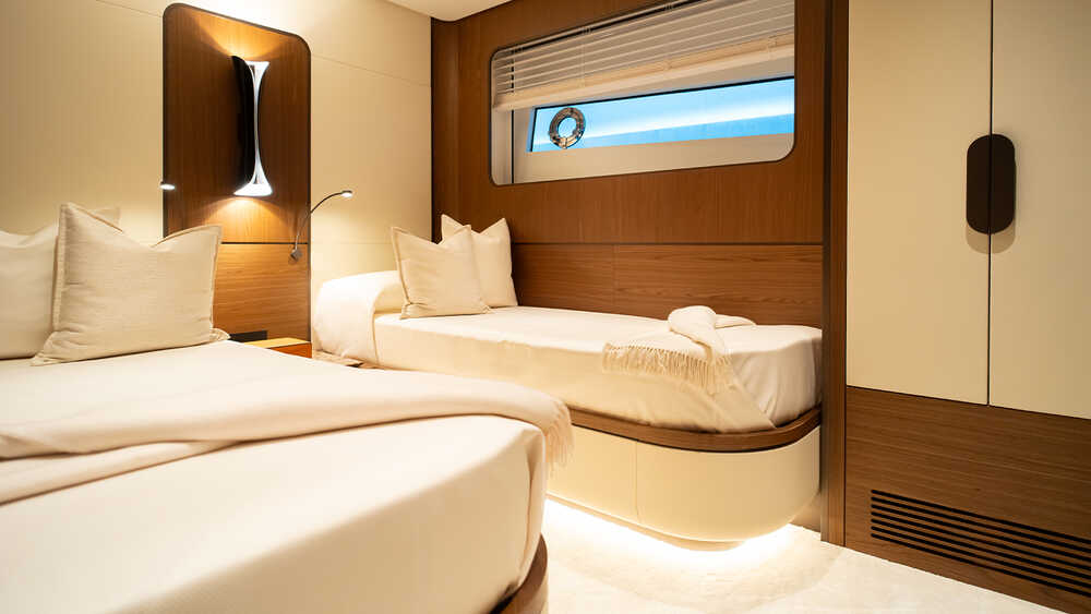 Guest cabin port side