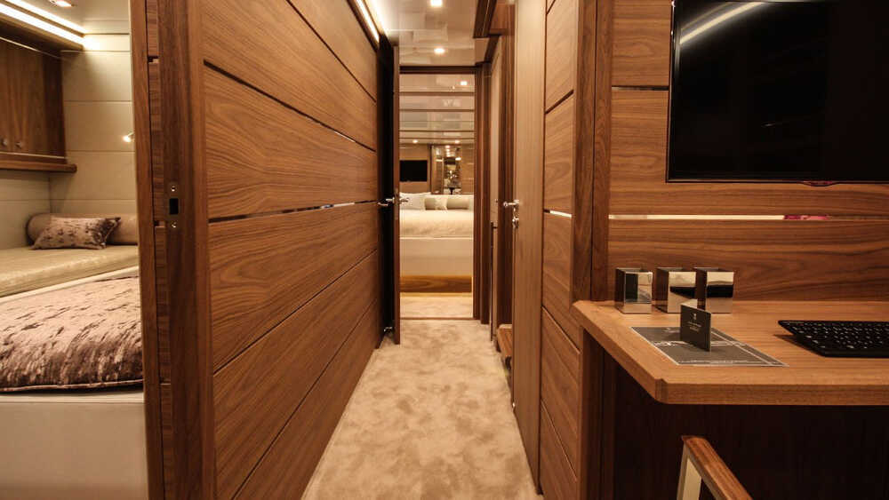 Lower deck corridor
