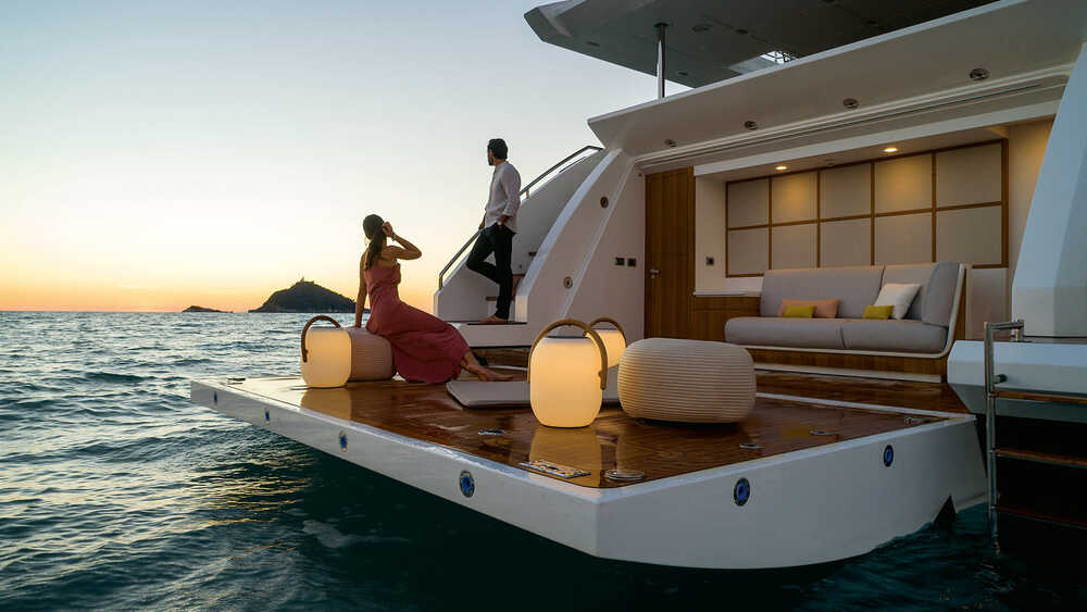 Aft beach club