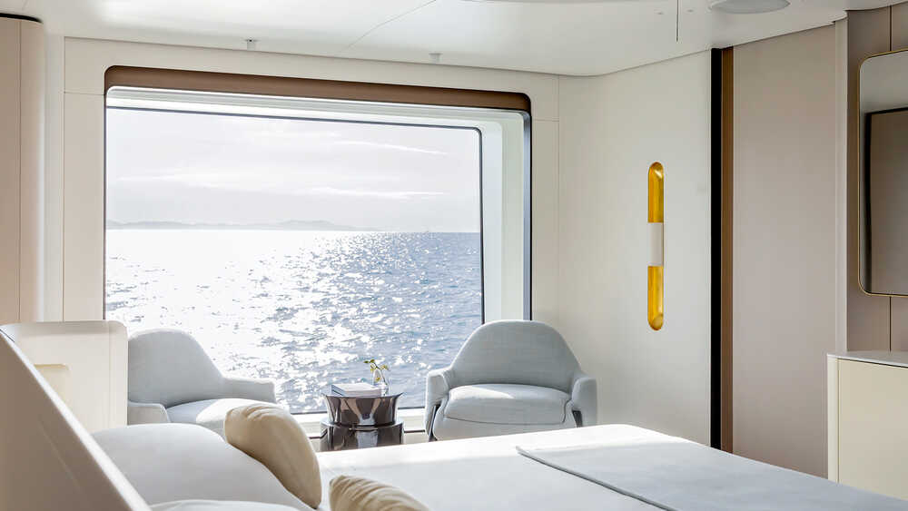 Owner's suite on main deck