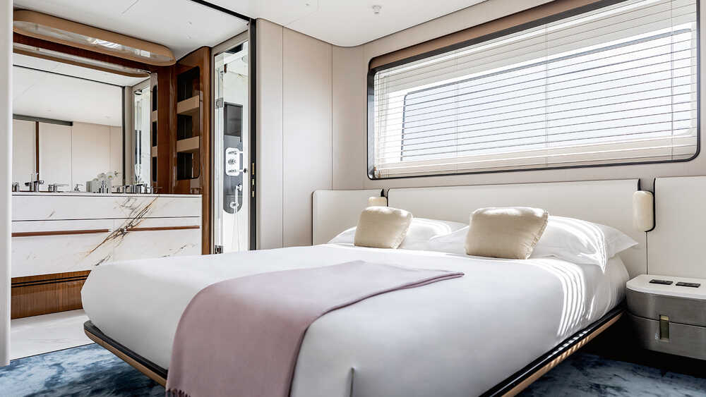 VIP cabin on lower deck