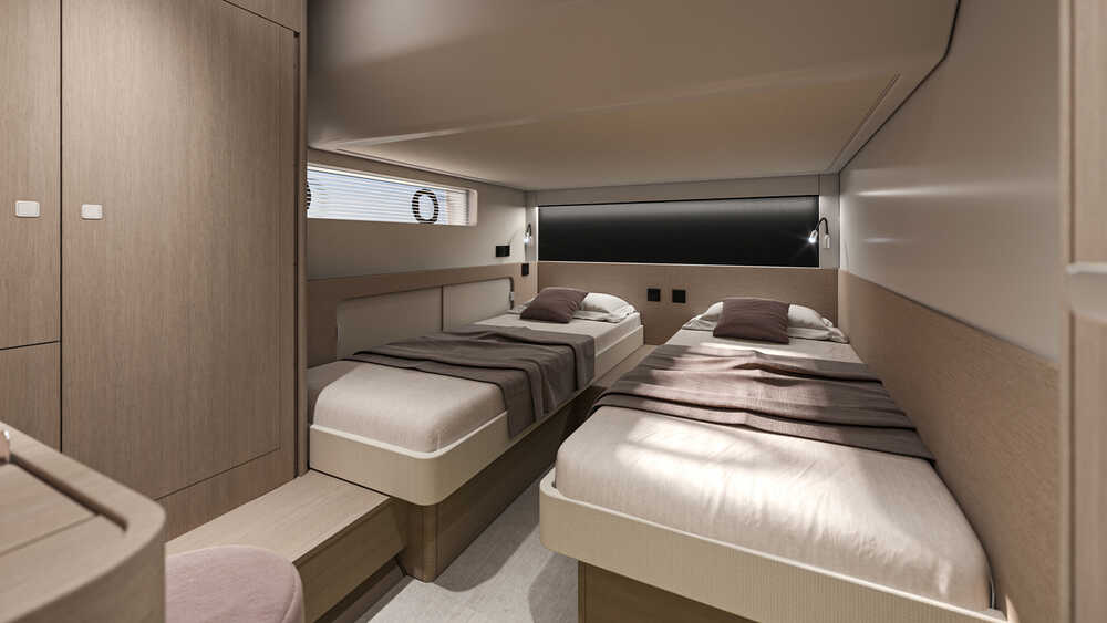 Guest cabin with two singles