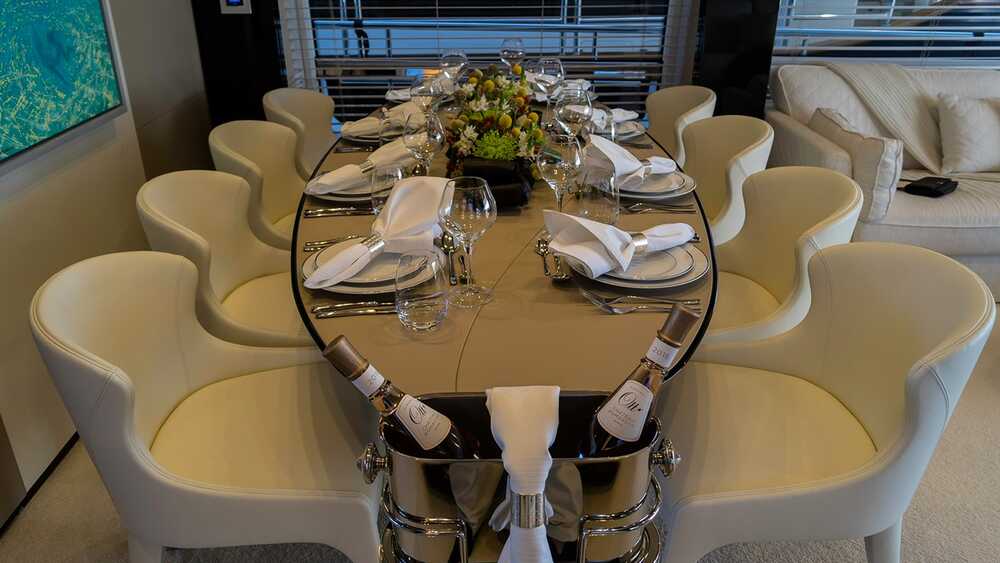 Dinette in salon