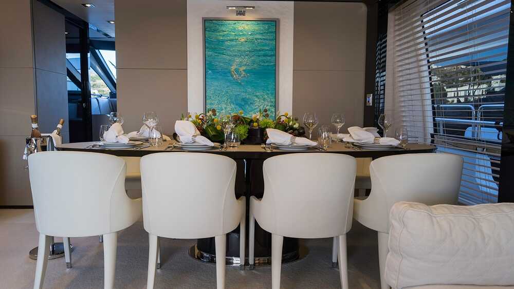 Dinette in salon