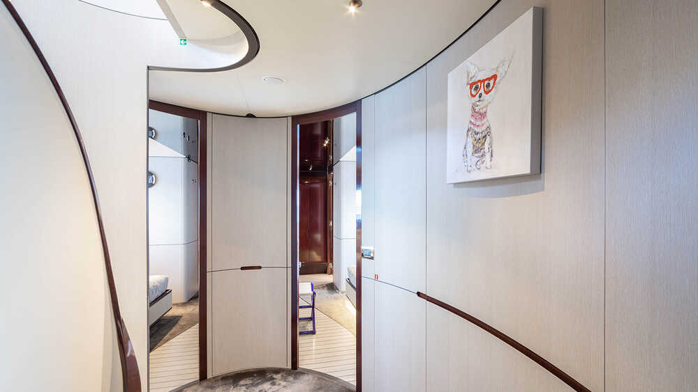 Lobby on lower deck