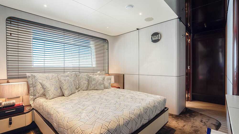 VIP cabin on starboard side lower deck