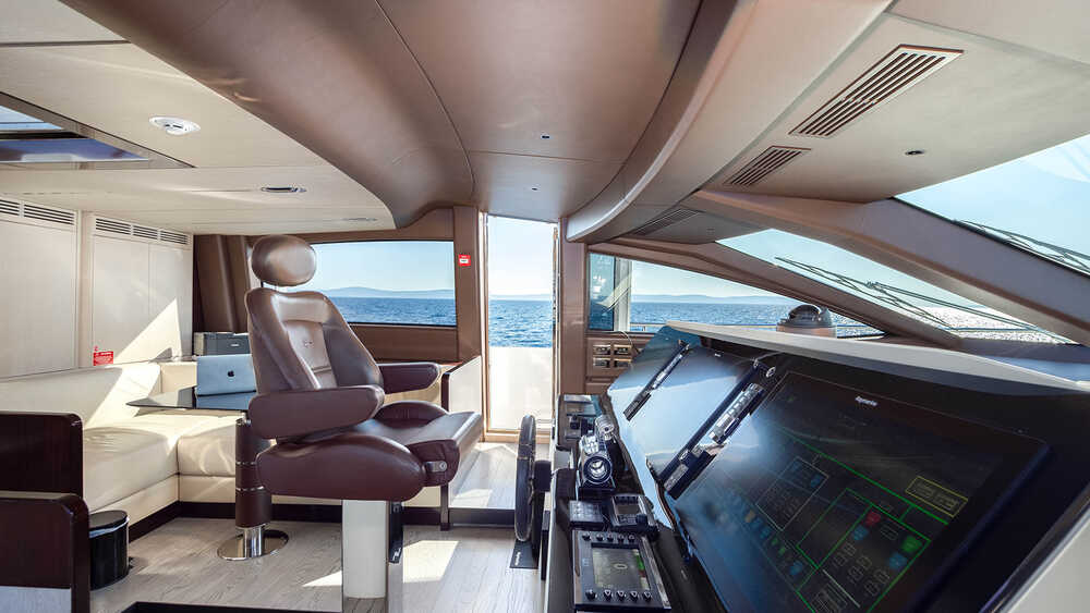 Main helm station