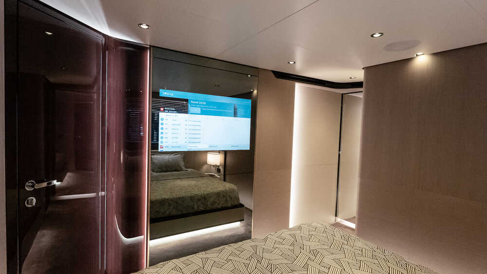 VIP cabin portside