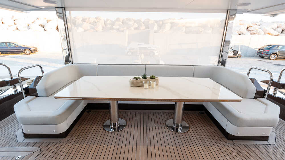 Table in cockpit