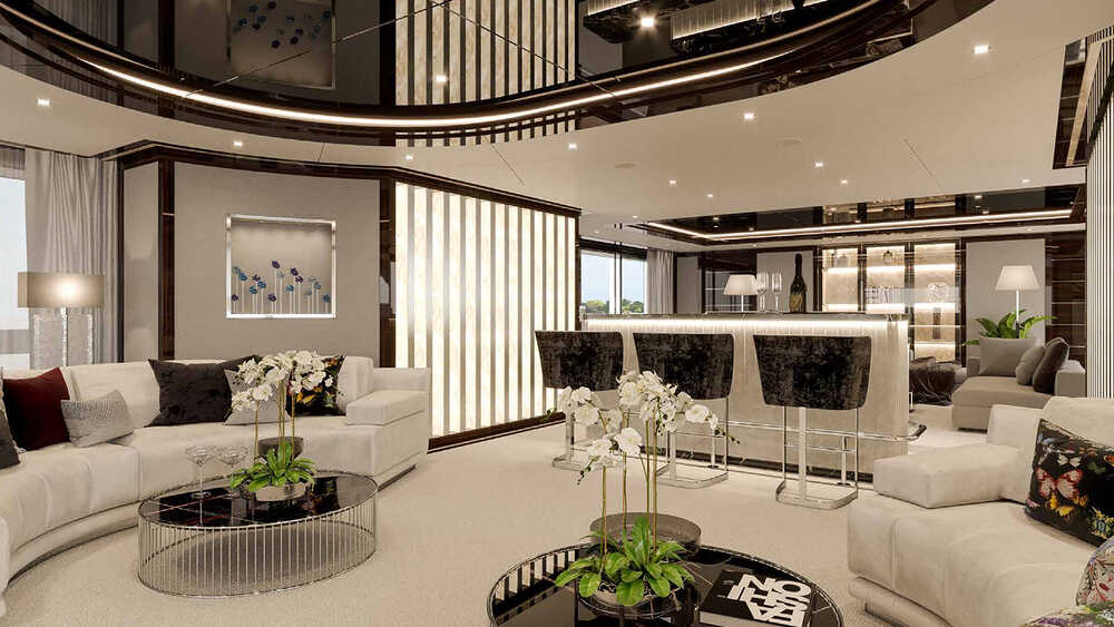 Salon on main deck