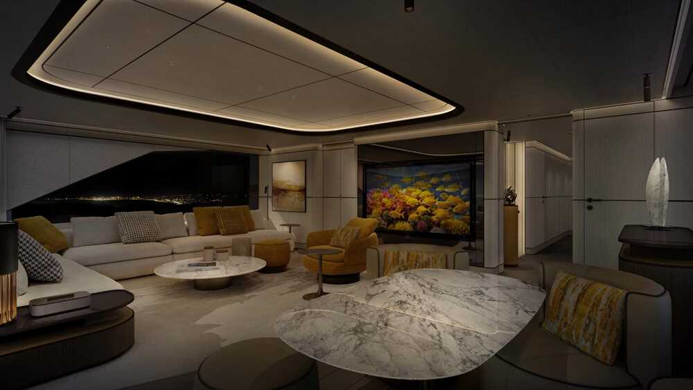 Upper salon