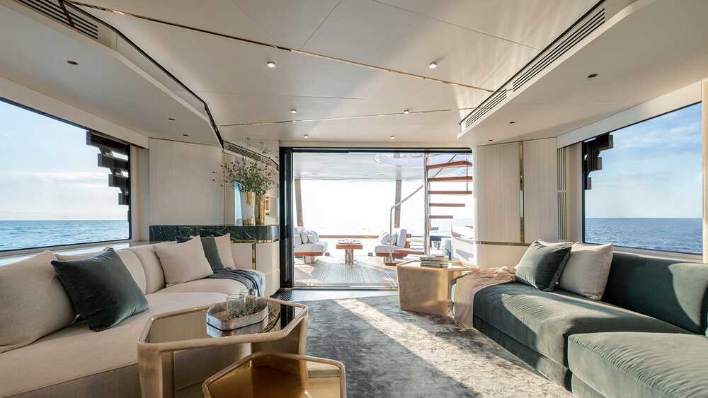Salon on the main deck
